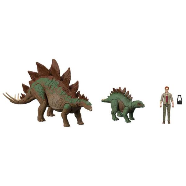 Jurassic World Legacy Collection Dr. Sarah Harding &amp; Stegosaurus Figure Pack