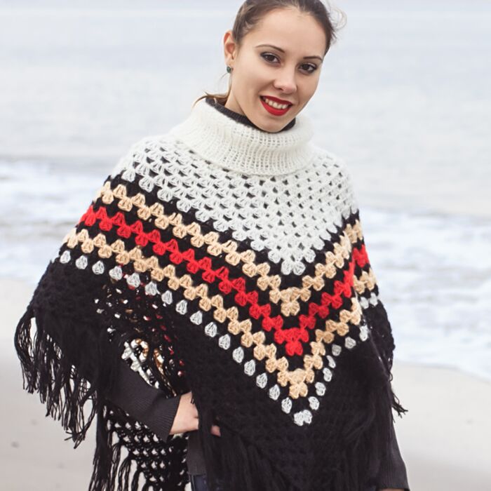 Wool shawl