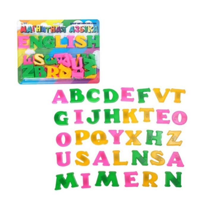 Magnets Alphabet - Édition Anglaise