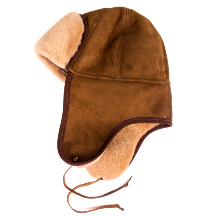 Brown Children's Ushanka Hat