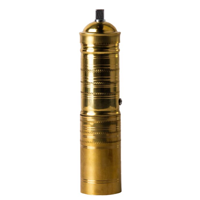 Manual Coffee Grinder With Handle Brass Coffee Mill 