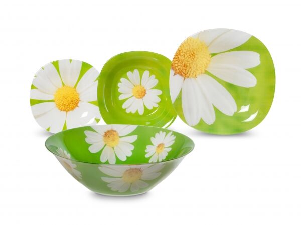 Luminarc Carine Paquerette Dinnerware Set 19 Pieces for 6 Persons