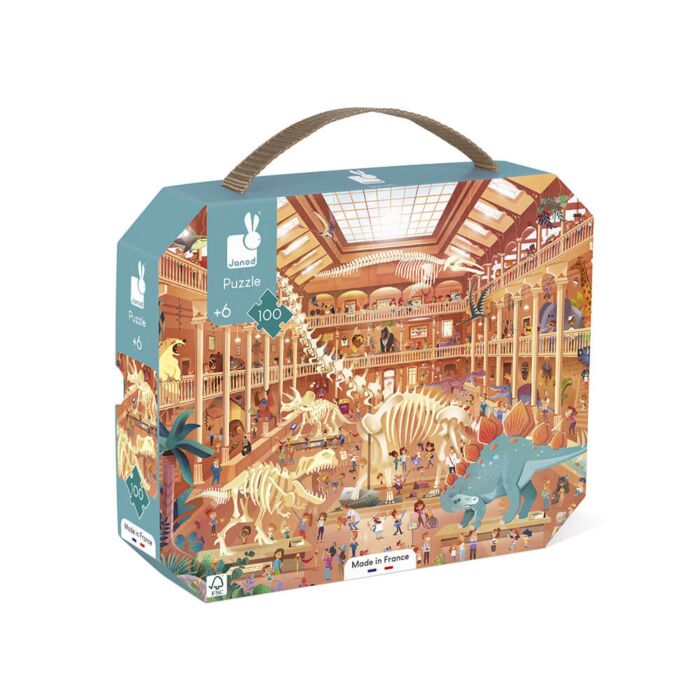 Natural History Museum 100pcs. Jigsaw Puzzle for Kids by Janod