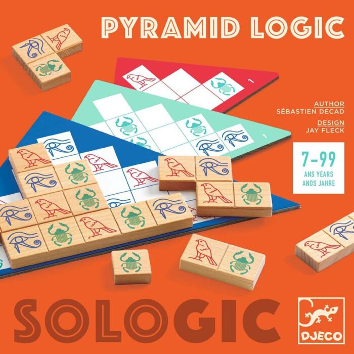 Pyramid Logic Board Game by Djeco