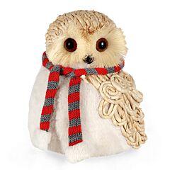 10.2" Owl Christmas Decoration