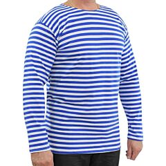 Blue Stripe Telnyashka / 3-Thread with Fleece