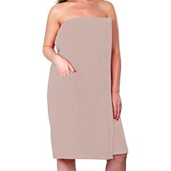 Women's Cotton Sauna Kilt in Beige