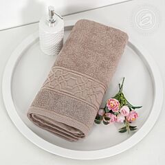 Cotton Terry Bath Towel Beige