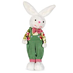 Classic Bunny Boy Bow Tie Fabric Easter Decoration