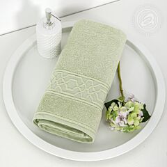 Cotton Terry Bath Towel Mint