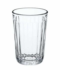 Faceted Stackable Drinking Glass