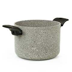 Italian Nonstick Granite Deep Stock Pot - Flonal MONOLITE 