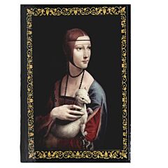 Lady with an Ermine Da Vinci Handmade Lacquer Box