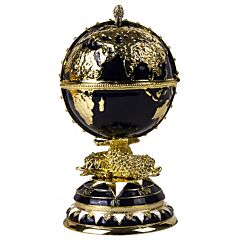 Globe Egg Jewelry Box w/ Surprise