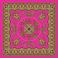 Fuchsia Noble Heritage Silk Shawl 