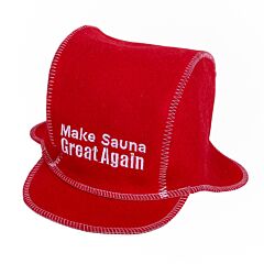 Make Sauna Great Again Felt Sauna Hat 
