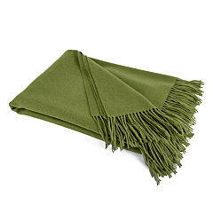 Forest Green Premium Soft Cashmere Wool Throw Wrap