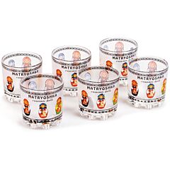 Matryoshka Shot Glasses Set of 6