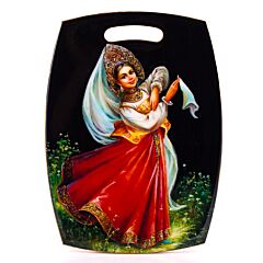 Ethnic Dance Wooden Serving and Cutting Board