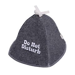Do Not Disturb Sauna Hat. Felt