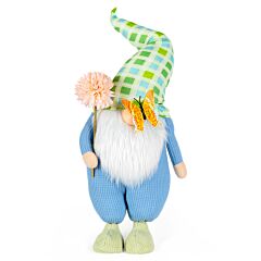 16'' Buddy The Blue Gnome Fabric Easter Decoration