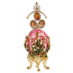 Pink Lilies of the Valley Egg Retractable Photo Frame