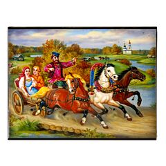 Summer Troika Keepsake Lacquer Box
