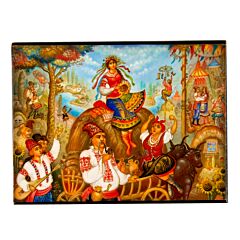 Evenings on a Farm Near Dikanka Handmade Lacquer Trinket Box