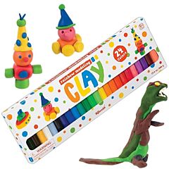 Rainbow Modelling Clay 24 colors