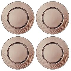 Ocean Eclipce Glass Dinner Plates Set of 4