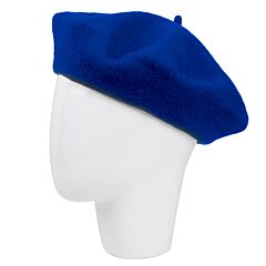 Royal Blue Classic Wool Beret