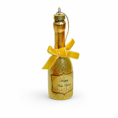 Champagne Glass Christmas Tree Ornament