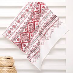 Slavic Ornament Cotton Kitchen Towel