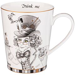 Alice in Wonderland The Mad Hatter Porcelain Mug