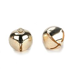 Gold Jingle Bells 1.5" Set of 2