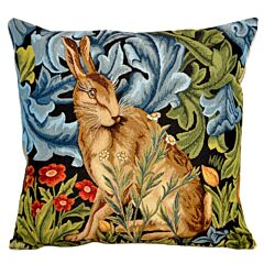 Bunny. William Morris Tapestry Pillow