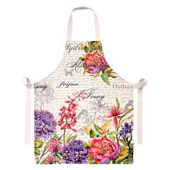 Peony Cotton Apron
