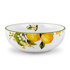 Lemons Ceramic Serving Bowl