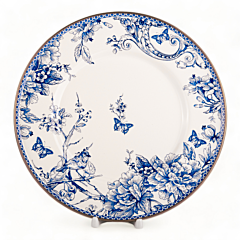 Bird of Paradise Vintage Enamel Platter