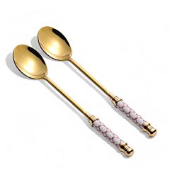 Idyllia Dessert Teaspoon in Gift box Set of 2