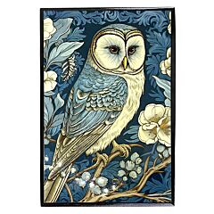 Owl Wooden Lacquer Trinket Box William Morris 
