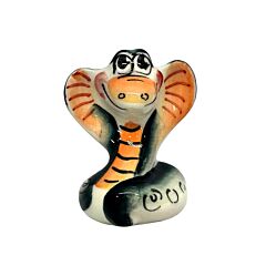 Dakota Handcrafted Majorica Porcelain Snake Figurine