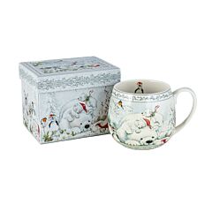 Polar Bear Bone China Big Belly Mug in Gift Box