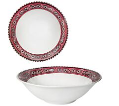 Slavic Pattern Porcelain Bowl VISHIVANKA