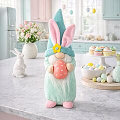 Pastel Easter Gnome Fabric Easter Decoration
