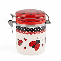 Ladybug Ceramic Kitchen Canister