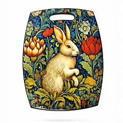 William Morris Bunny Wooden Cutting and Serving Board