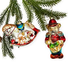 Carnival Christmas Tree Ornament Set of 2