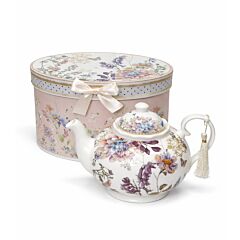 Wildflower Meadow New Bone China Teapot in Gift Box