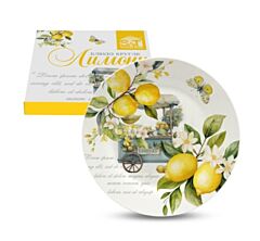 Lemons Ceramic Serving Plate